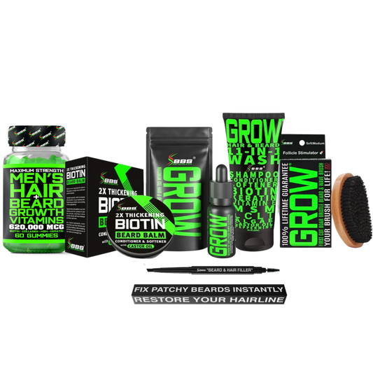 The G.O.A.T. Perfect Beard Kit (FREE “BEARD & HAIR FILLER”)
